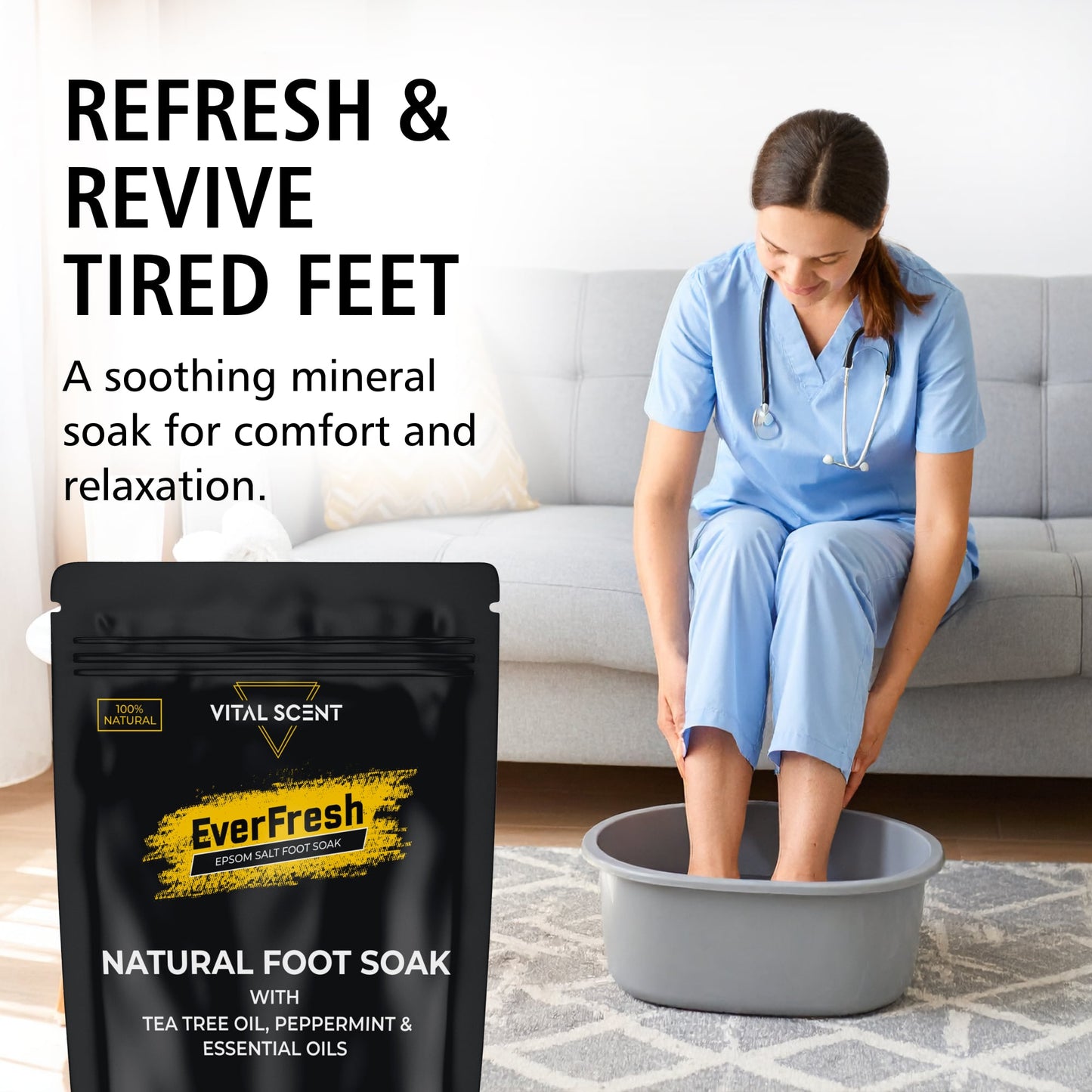 EverFresh - Natural Tea Tree Oil Foot Soak